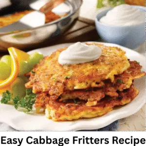 Easy Cabbage Fritters