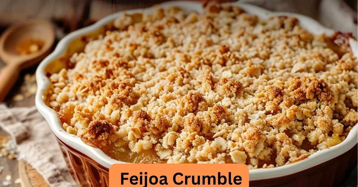 Feijoa Crumble