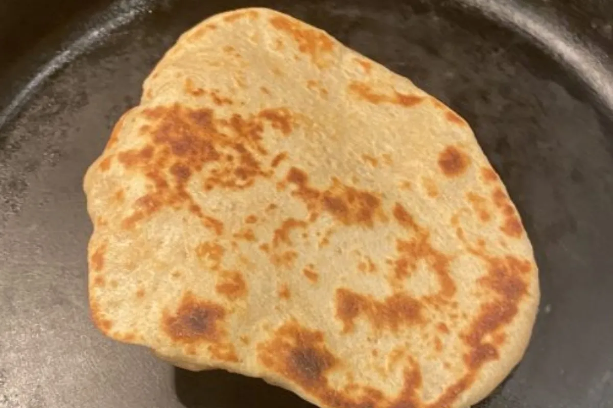 Fry The Naan bread