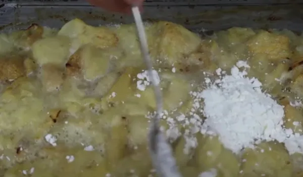 Putting The Feijoa Crumble Together
