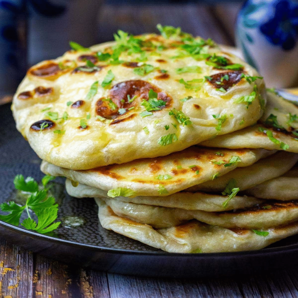 Sourdough Naan Bread Recipe