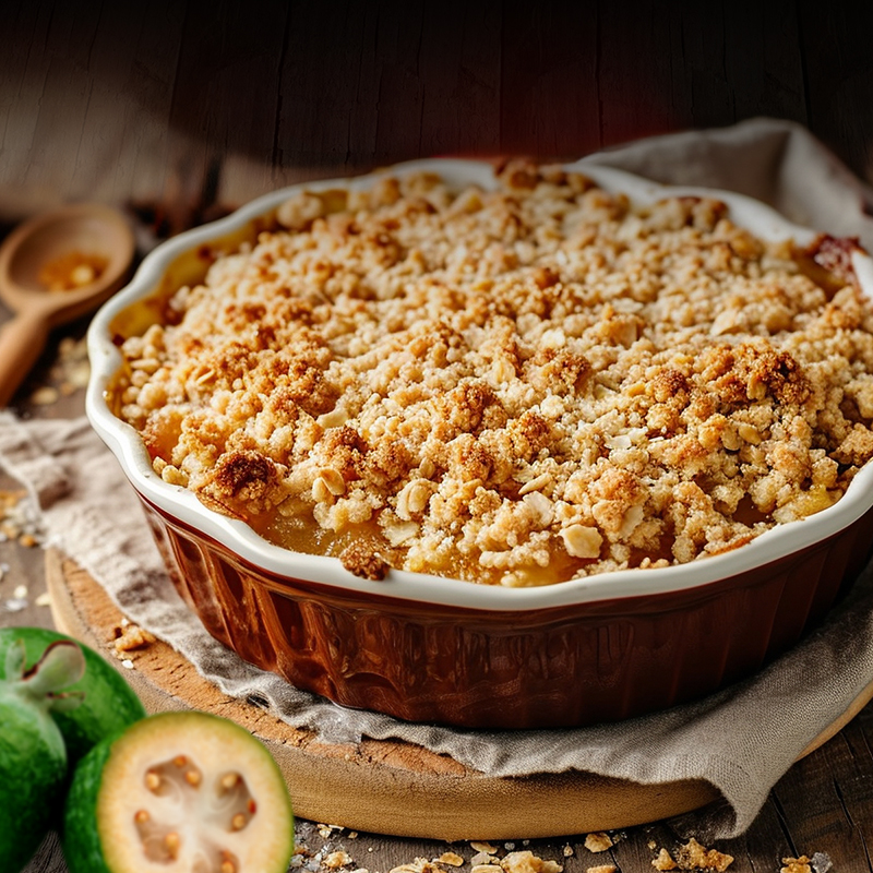 Feijoas Crumble