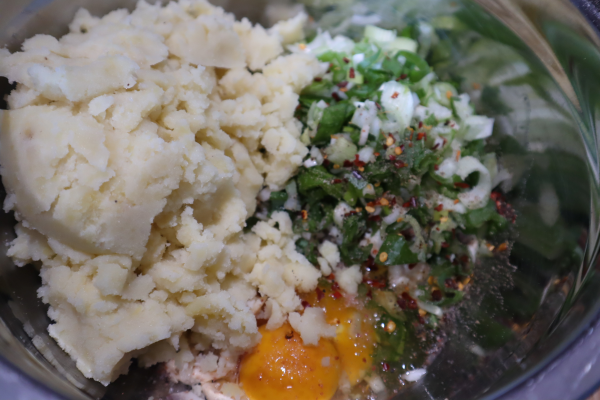 mixed mashed potatoes