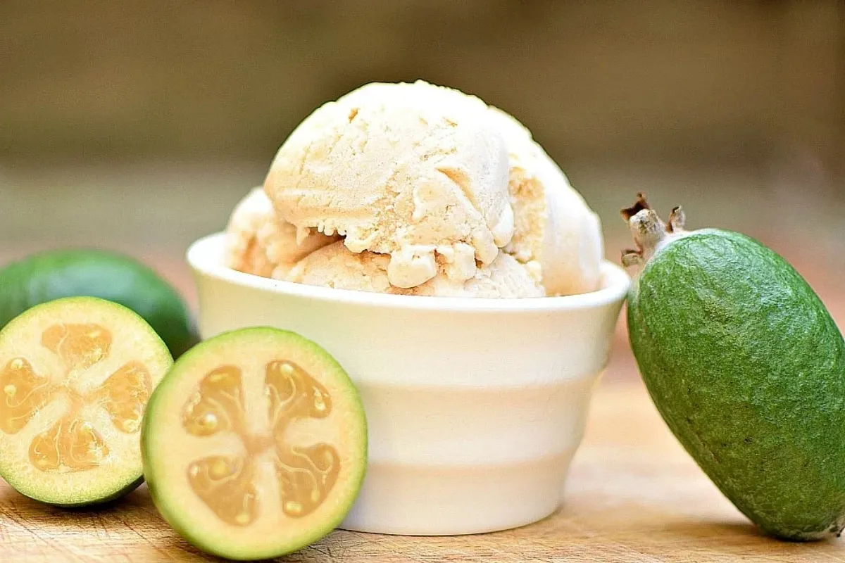 Feijoa Ice Cream