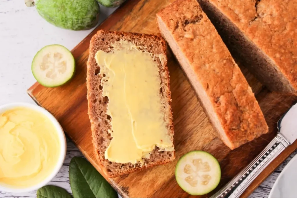 Delicious and Moist Feijoa Loaf