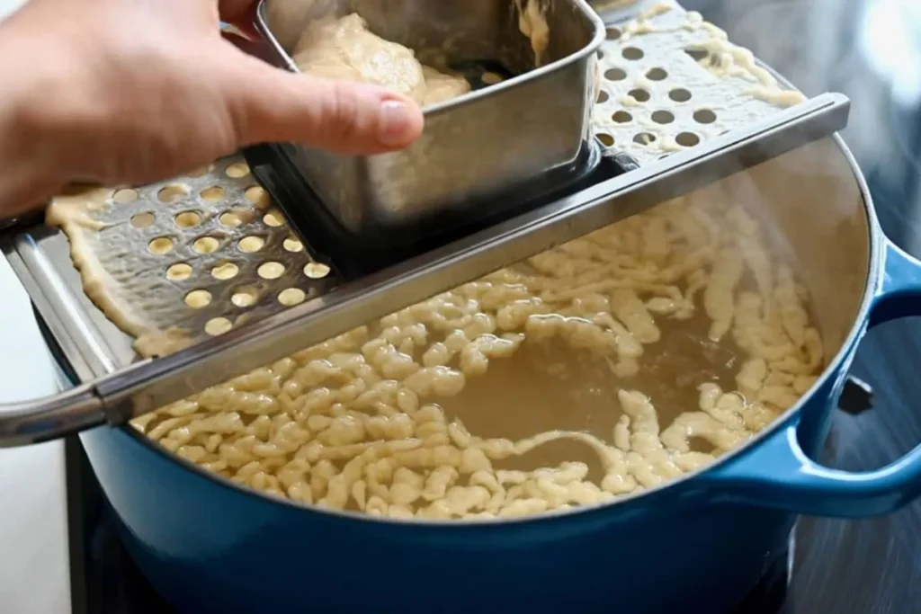 Cook the Spaetzle