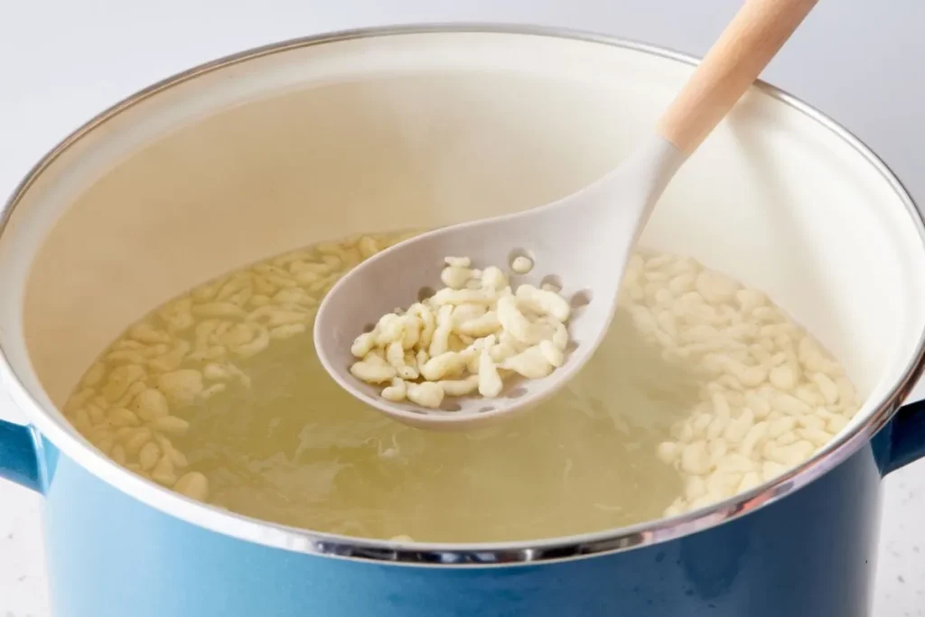 Cook the Spaetzle