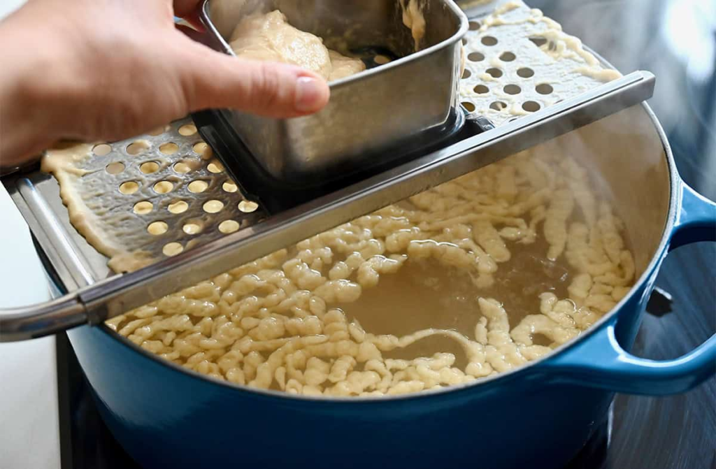 spaetzle Making