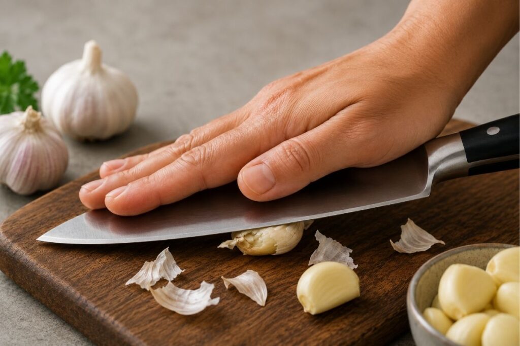 Peel Garlic Quickly