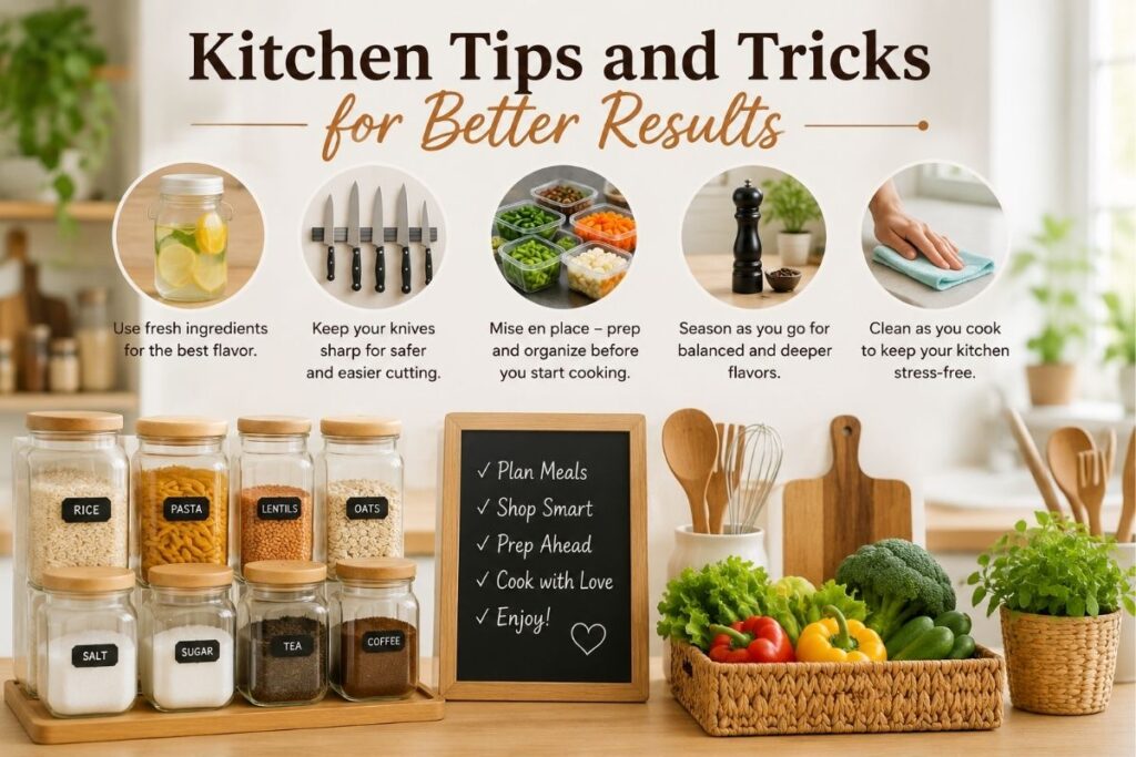Kitchen Hacks and Cooking Tips for Beginners